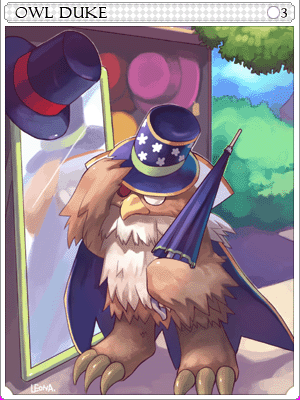 Owl Duke Card