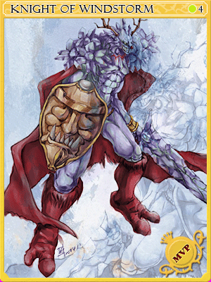 Knight Windstorm Card
